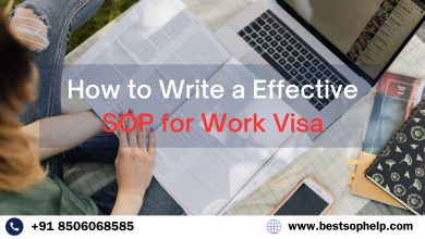 Photo of How to Write a Effective SOP for Work Visa