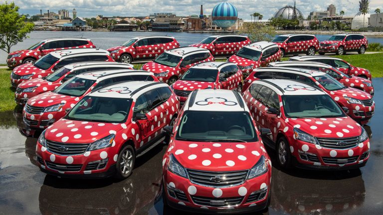 Disney Minnie vans