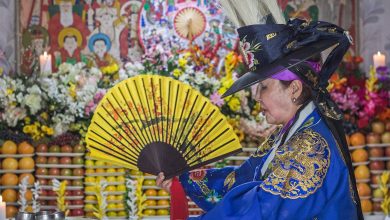 Photo of Korean traditional shamanism, known as Muism or Sinism